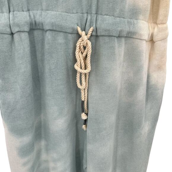 Young Fabulous & Broke Eberhart Tie-Dye Jumpsuit Blue Cream Size Small - Picture 5 of 15